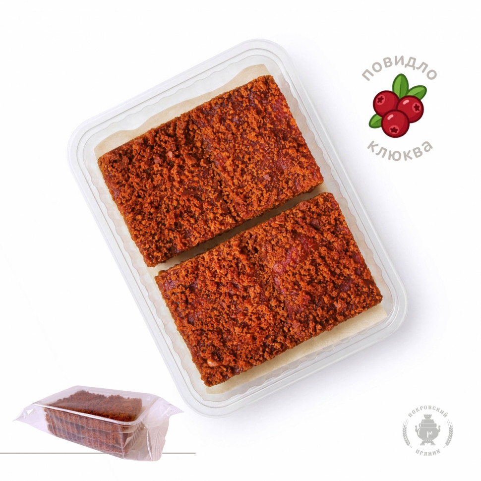  Пряник 400г с фруктовой начинкой Клюква  в Якутске