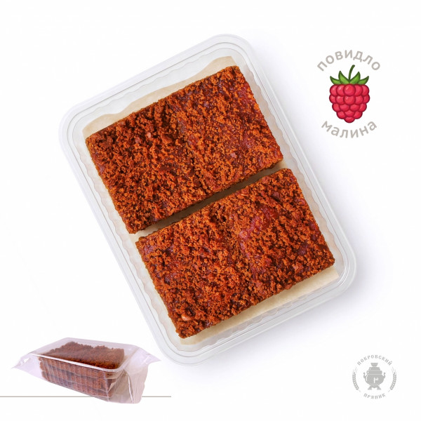 №3 Пряник 400г с фруктовой начинкой Малина в Якутске