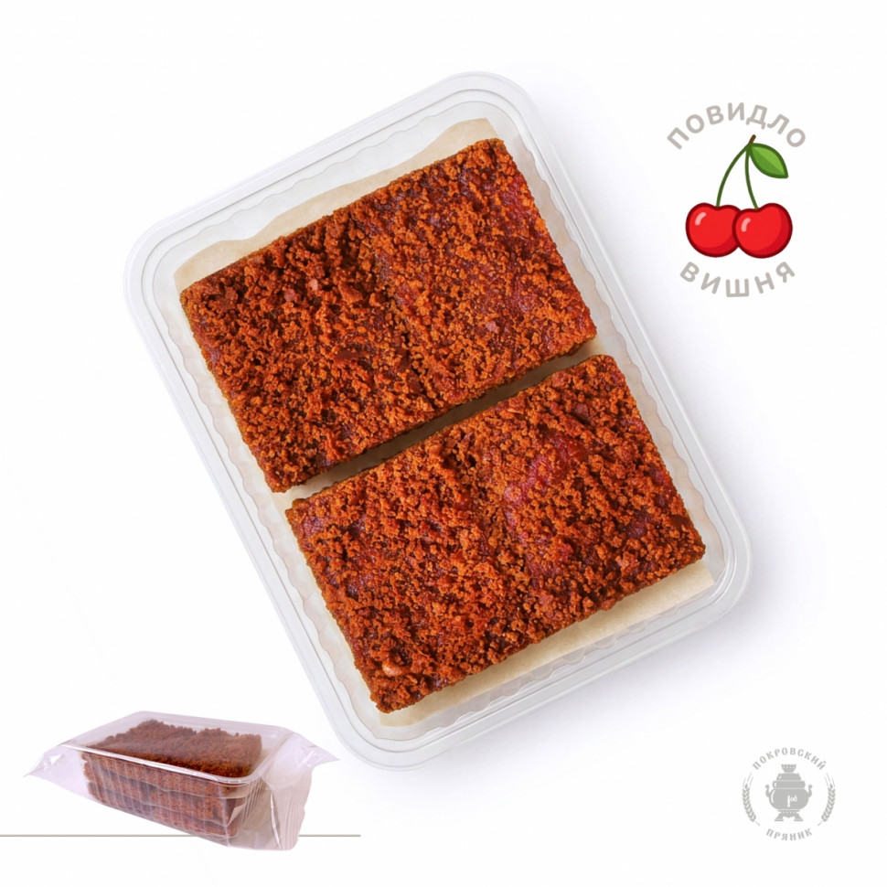  Пряник 400г с фруктовой начинкой Вишня  в Якутске