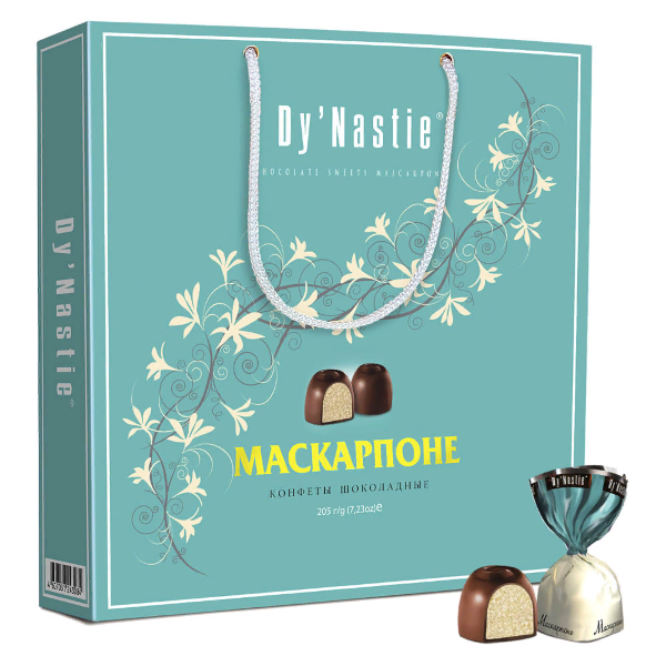 №3 Династия Сумка 170г Конфеты "Маскапроне" в Якутске